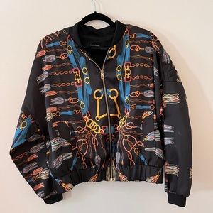 Zara ropes bomber jacket